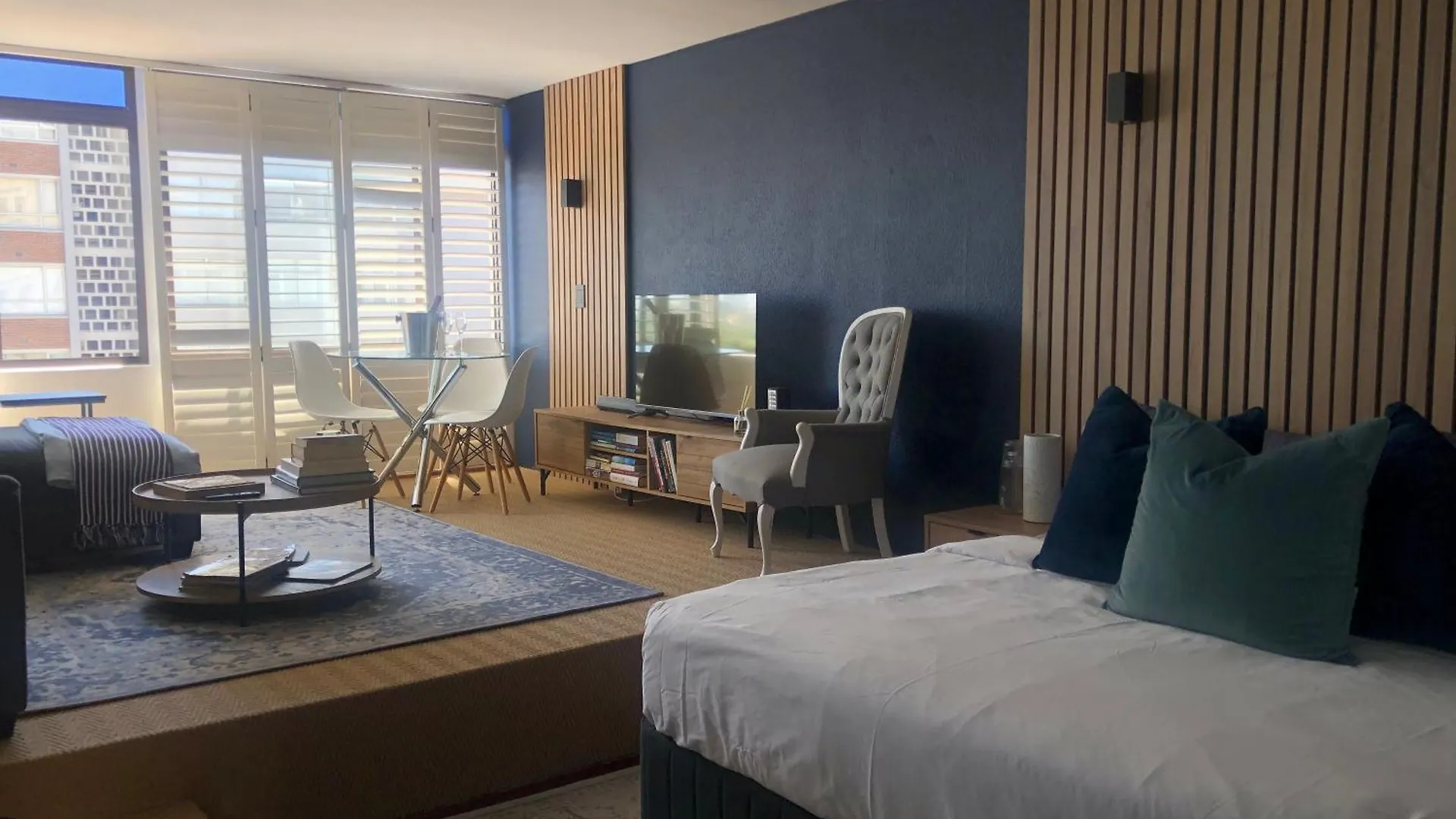 Daire Studio Blue In Mouille Point Cape Town Güney Afrika