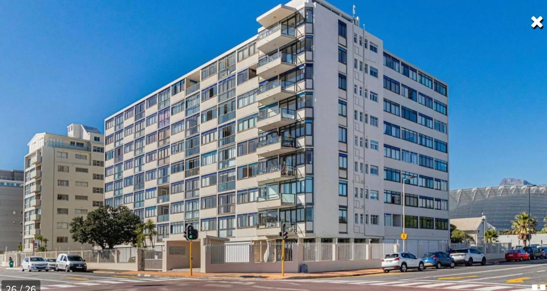 Daire Studio Blue In Mouille Point Cape Town Güney Afrika
