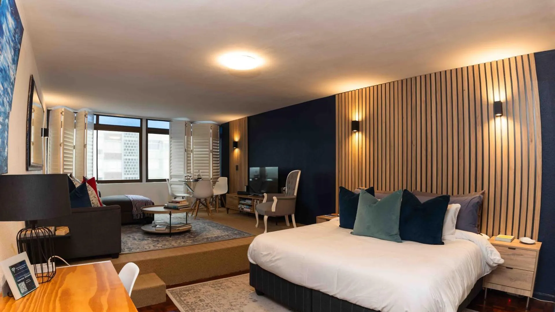 Daire Studio Blue In Mouille Point Cape Town
